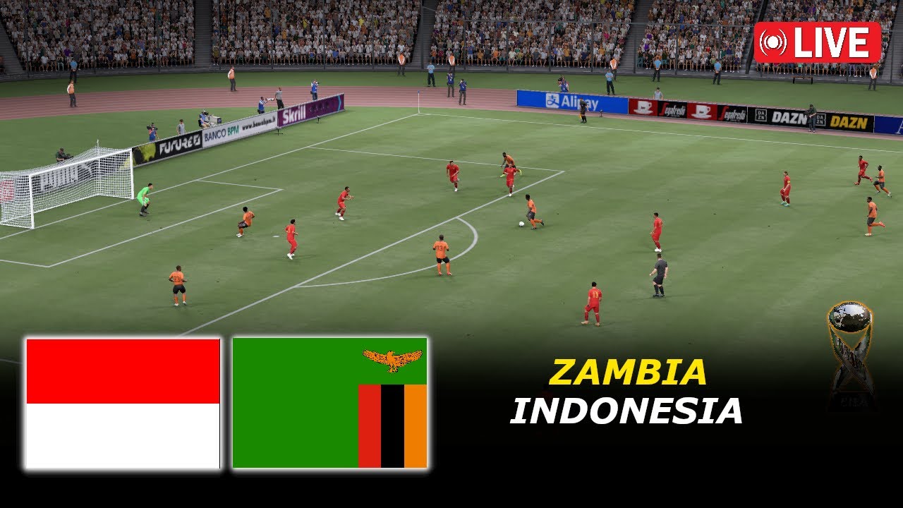 🔴Zambia vs Indonesia | FIFA U-17 World Cup 2025 | eFootball PES 21 Simulation