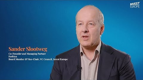 Invest Europe Leader Interviews: Sander Slootweg, Forbion