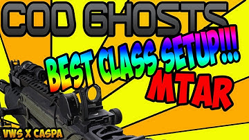 Call of duty ghosts - MTAR Best class setup - live com