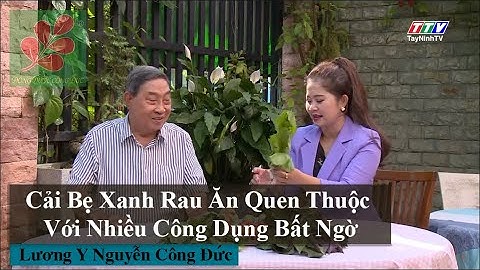 CẢI BẸ XANH RAU ĂN QUEN THUỘC VỚI NHIỀU CÔNG DỤNG BẤT NGỜ - Lương Y Nguyễn Công Đức
