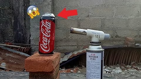 COCA COLA VS GAS TORCH EXPERIMENT