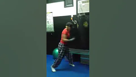 Lisa Hagan doing work @ Carolina Beach Athletic Club
