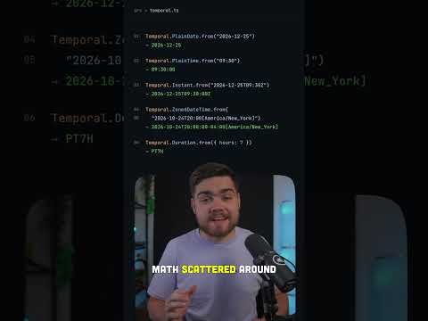 Aperçu de JavaScript Took 30 Years To Fix Dates