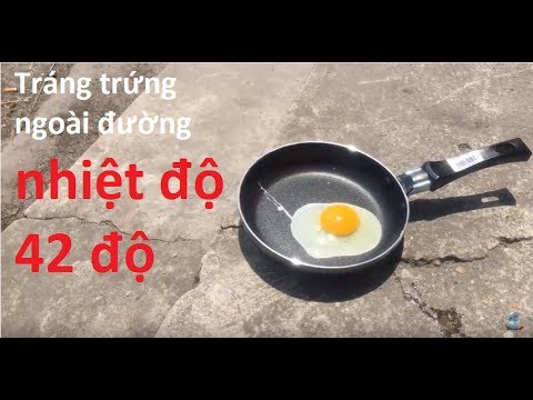 Video CÚ FAMILY Thí nghiệm tráng trứng trong thời tiết 43 độ - YouTube
