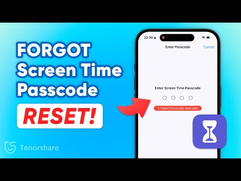 Forgot Screen Time