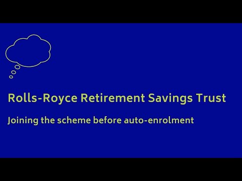 Joining the Rolls-Royce Retirement Trust