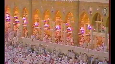 من سورة الزمر إلى الشورى تراويح ليلة 24-9-1406هـ الحذيفي والسديس