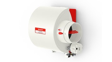 Honeywell Whole House Flow Through Bypass Humidifier (HE240)