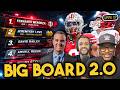 Daniel Jeremiah’s 2026 NFL Draft Big Board 2.0 Reaction | Love at No. 2, Tate WR1, Biggest Risers