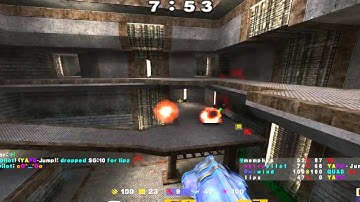 Quake 3: CPMA - TDM - cpm4a - 10 frag quad run