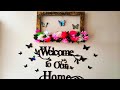 Easy Wall Hanging DIY | Window Frame Decoration Idea | Best Decor from Waste @MaffDIYZone