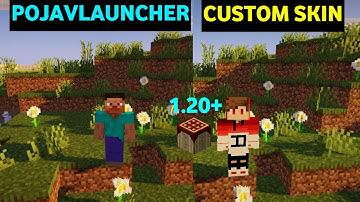 How to skin change pojavlauncher 1.20 | Pojavlauncher skin change 1.20 version