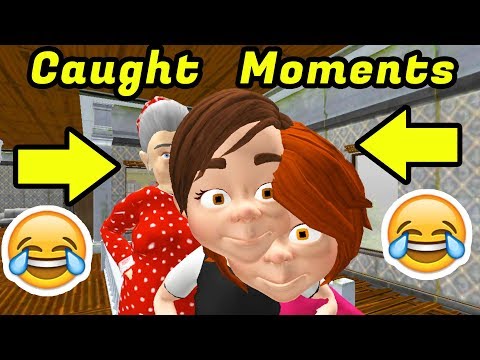 Neighbor's Secret Family Escape 3D Caught Moments