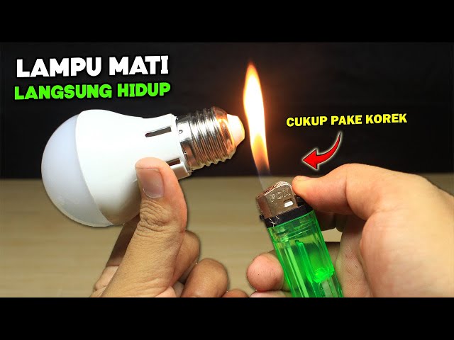 CUMA MODAL KOREK, GAK PERLU BELI LAMPU LAGI !! class=