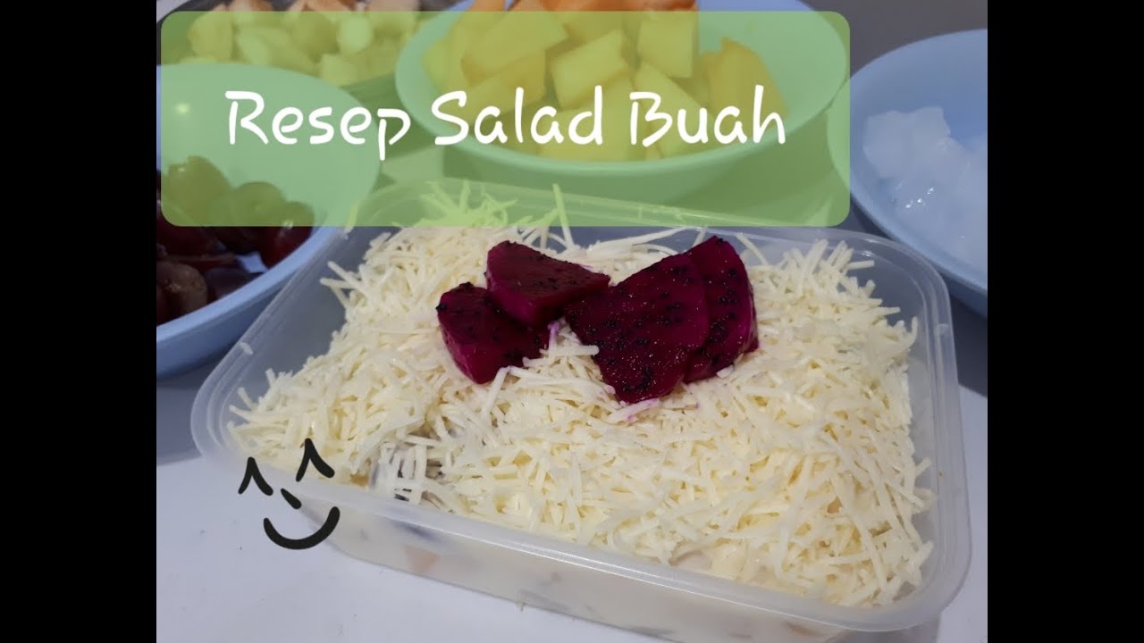  Resep  Salad  Buah  ala Rumahan  YouTube