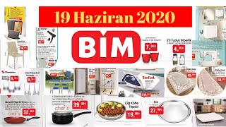 BİM 19 HAZİRAN 2020 | TEKLİ SUNUM | BİM GELECEK CUMA | BİM İNDİRİM BİM Aktüel #BİM #AKTÜEL #KATALOG