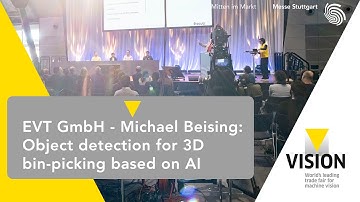 Object detection for 3D bin-picking based on AI