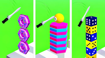 Slicer Knife 🔪⚔️🪓 Very Satisfying And Relaxing ASMR Slicing Game Perfect!