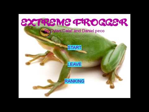 Frogger C++ Game ENTI 2017