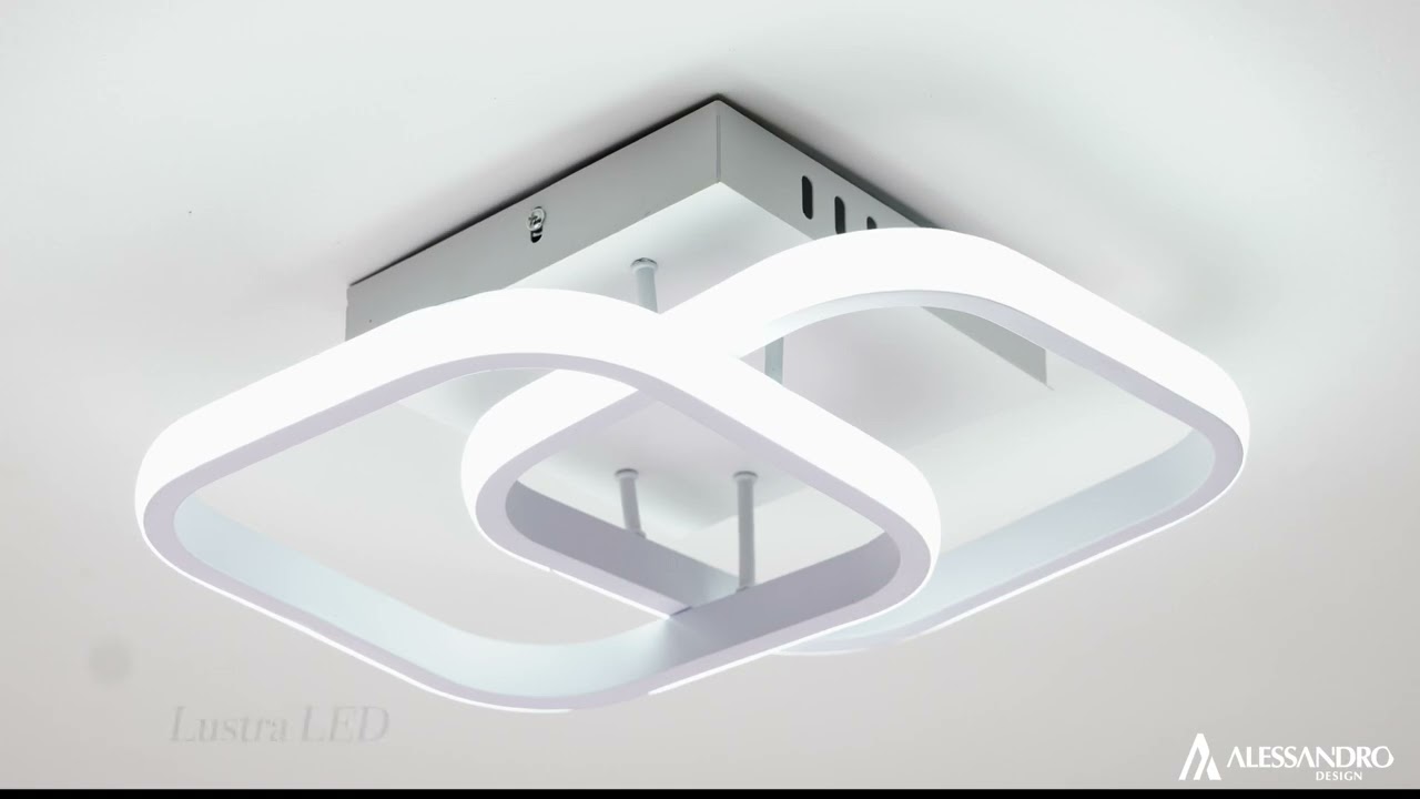 Prezentare - Lustra LED VERTEX Matrix 11W Lumina Rece/Calda/Neutra