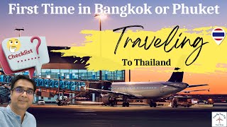 Thailand Travel Guide| Thailand Visa on Arrival For India 2023| Thai Bhat| Thai Sim Card
