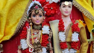 Barbie and Ken Marriage Epi 9|Barbie and Ken wedding in india| Barbie tiny food #minimarriage screenshot 1