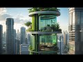 Inside a Futuristic Microhome: Green Walls & AI-Controlled Living | Futuristic Design