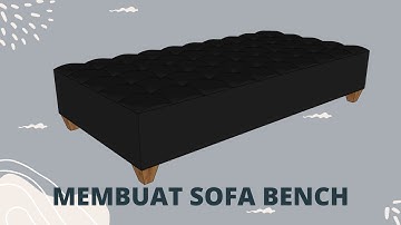 Cara membuat sofa di sketchup   tanpa plugin