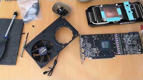 Installing KRAKEN X62, KRAKEN G12 on PNY RTX 2070 Super Dual Fan