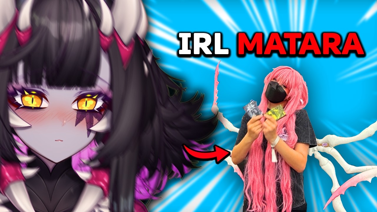 Matara Reacts to "I made this MASSIVE Vtuber cosplay" 🫠