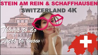 Stein am Rhein Switzerland | 4K | Schaffhausen | city tour | history | things to do |