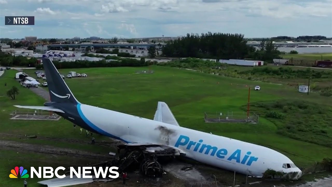 New video of deadly cargo plane crash in Miami