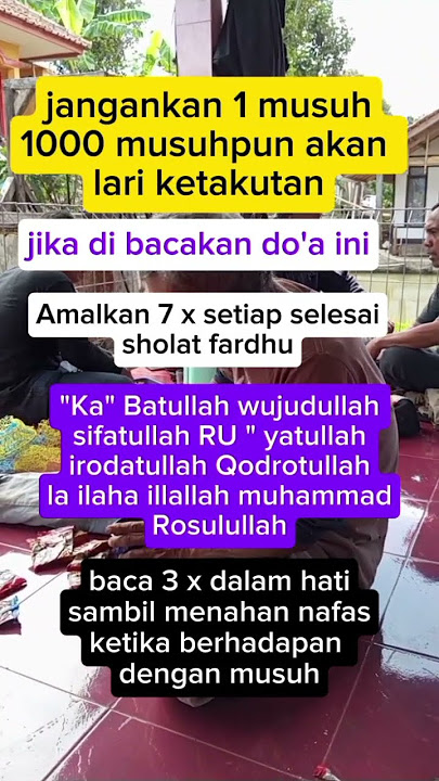 menghadapi musuh #doa #dzikir #amalan