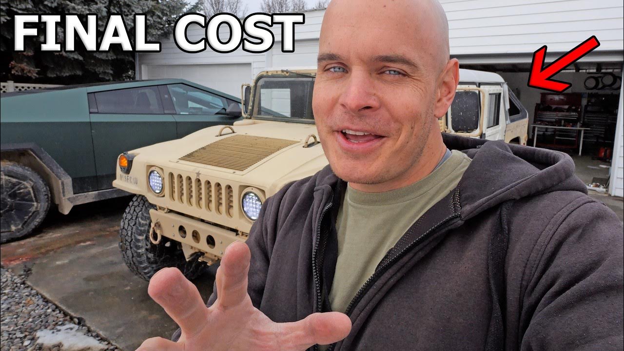 How Much did My EV Humvee Conversion *actually* Cost?! YouTube