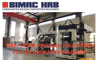 HRB-1450G Automatic high speed flute laminator machine, Laminating Machine, Carton machine