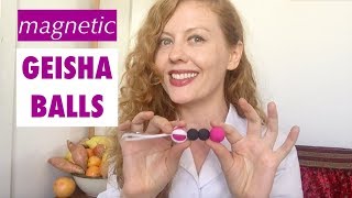Magnetic Geisha Balls from GVibe Review by Venus O'Hara - Sex Toy Laboratory