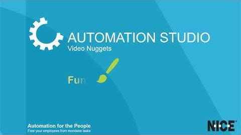 Automation Studio: Fundamentals – Screen Element Basics