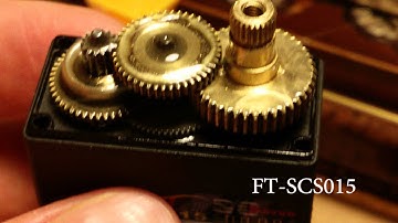 Feetech SCS09 vs SCS015 vs Herkulex DRS-0101 test