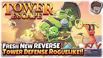 Fresh New REVERSE Tower Defense Roguelike | Let