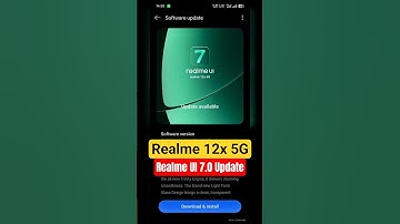 Realme 12x Realme UI 7.0 Early Access Update #realmeui7 #realme #realmeindia #shorts #realme12x5g