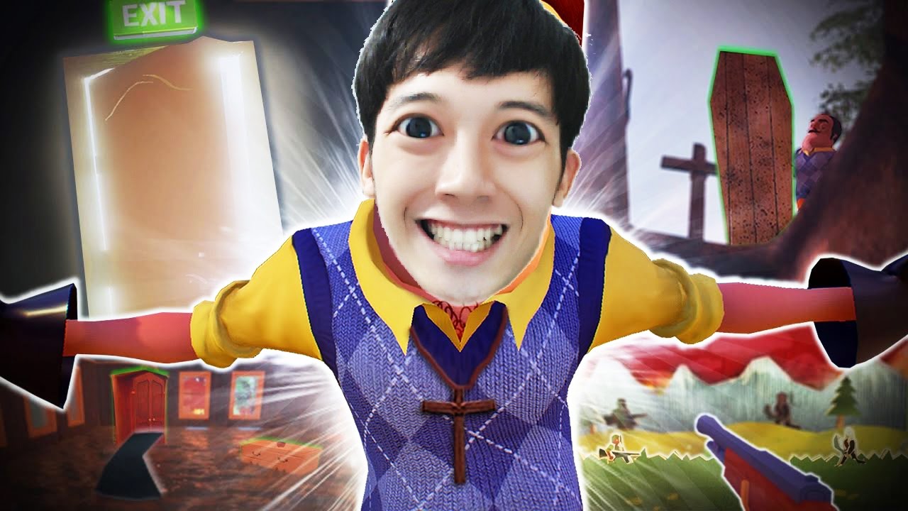 Tim Tim Hello Neighbor ĐÃ TÌM RA TẤT CẢ BÍ MẬT + BỊ CHÔN SỐNG!?? | Cùng chơi Hello Neighbor ...