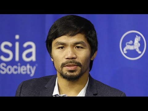 Video: Manny Pacquiao vastu esitatud mittesobivate õhemõjude vastu esitatud viis klassi hagi