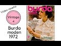 Reseña revista BURDA MODEN de 1972 (4) || Revista de Patrones