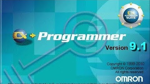 Rangkaian lampu flip flop menggunakan aplikasi CX-Programmer