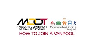 How to Join a Vanpool