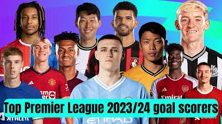 top premier league 2023/24 goal scorers