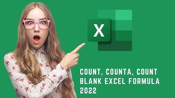 Count, CountA, Count Blank Excel Formula 2022 Urdu Hindi Tutorial Learn Microsoft Excel Step by Step