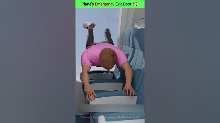 Aeroplane's Emergency Exit Door ?😱 #facts #airplane #shorts #ytshorts