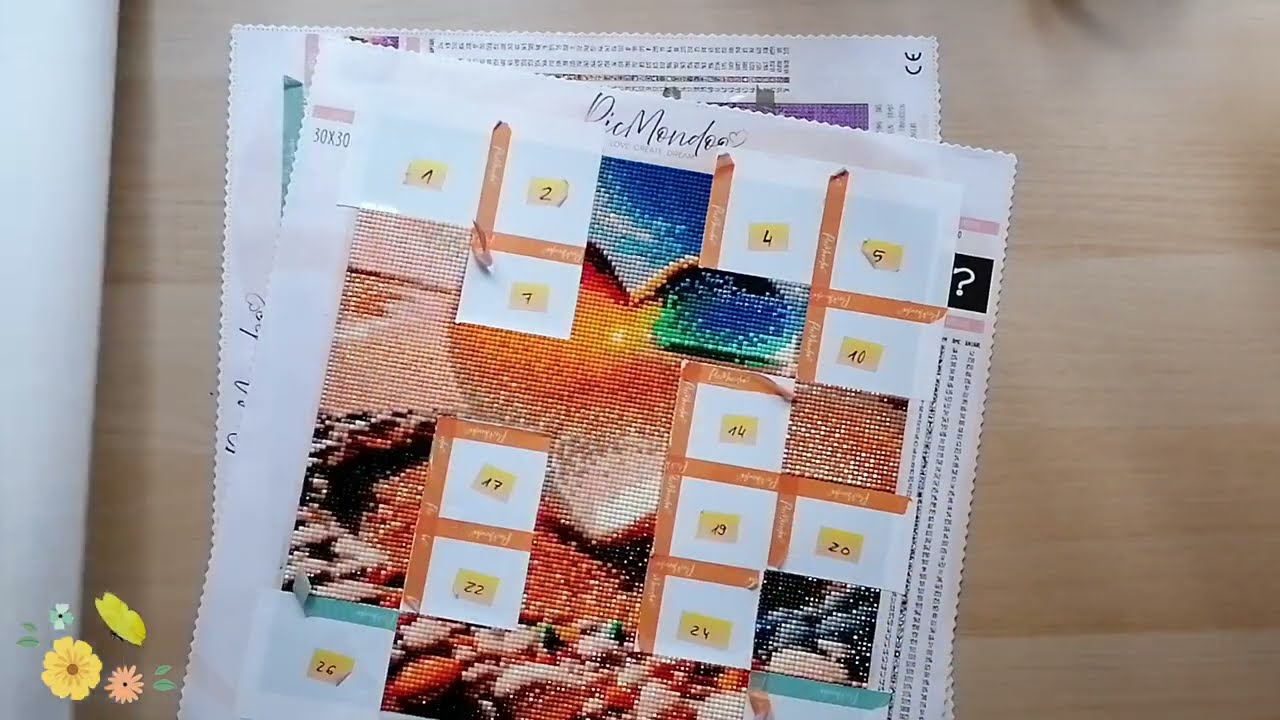 ❗SPOILER❗Diamond Painting 💎 Monatsrückblick 📆👀 Mai 2024 🐞🐝💐Mystery Event 👻