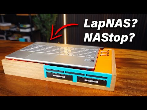 I turned a laptop into a NAS